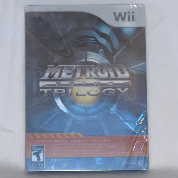 Brand new in box/wrap Wii Metroid Prime Trilogy